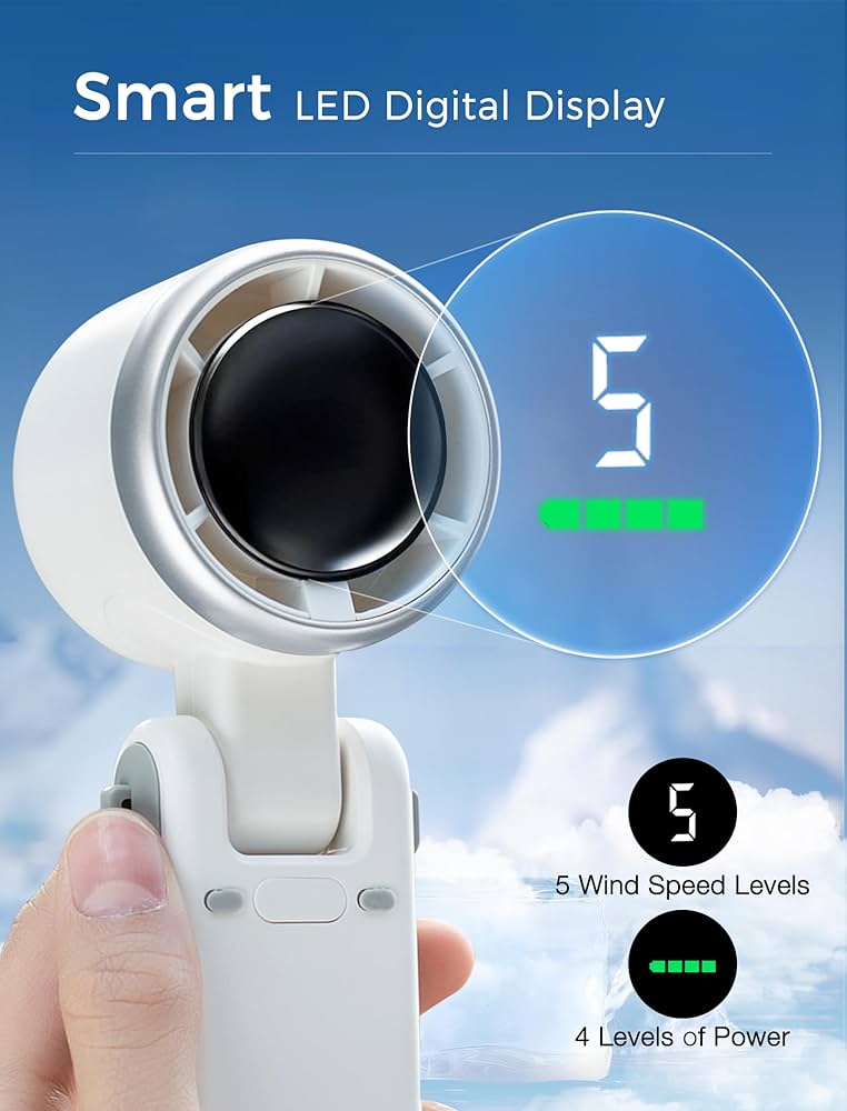 MERTTURM 3 IN 1 Mini Handheld Turbo Fan