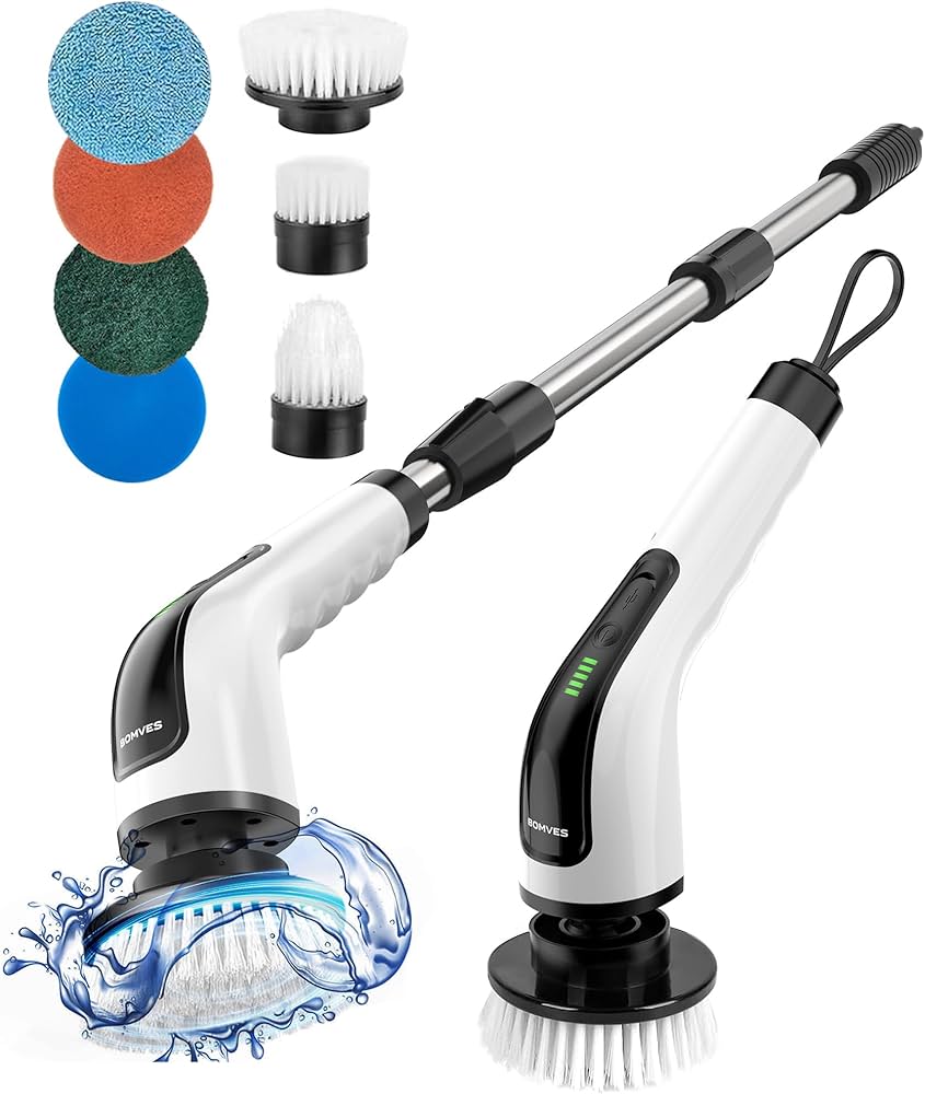 Cordless Electric Spin Scrubber