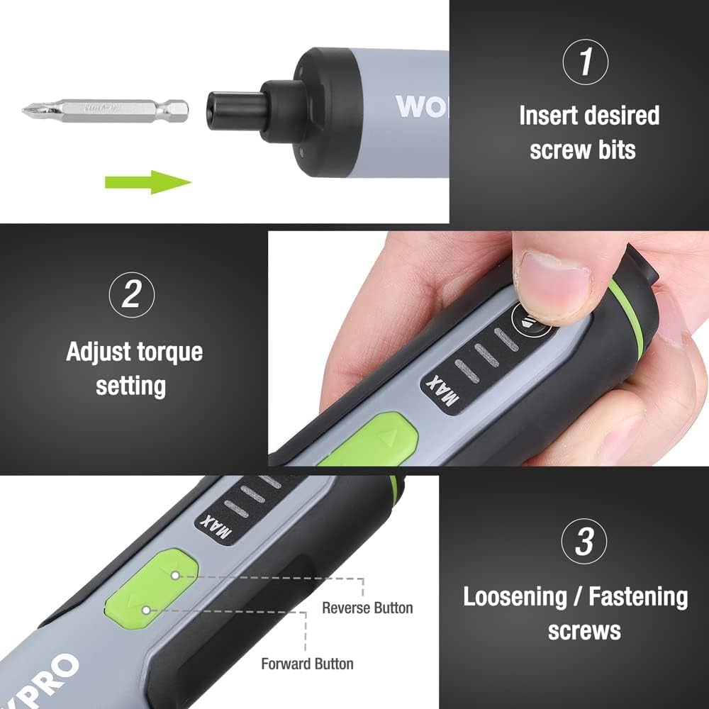 WORKPRO 3.6 V Electric Screwdriver
