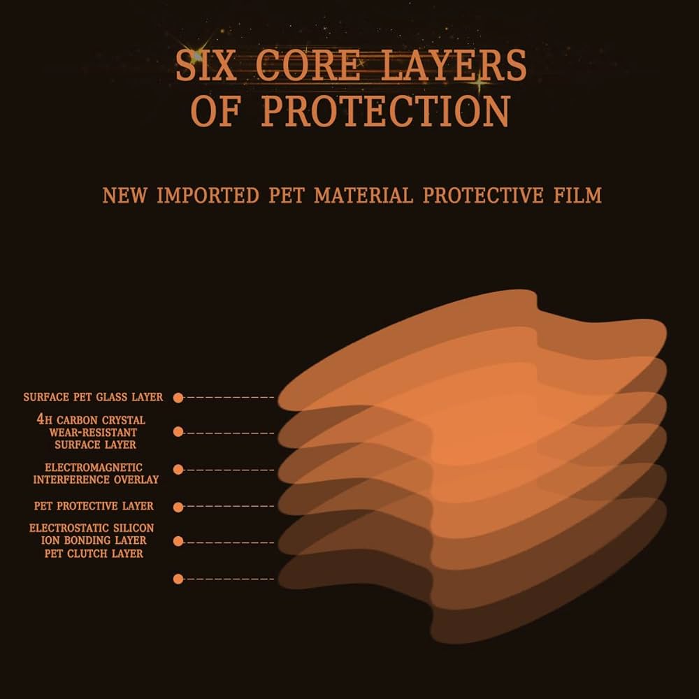 Blilo 4PCS Carbon Fiber Anti-Scratches Door Handle Sticker