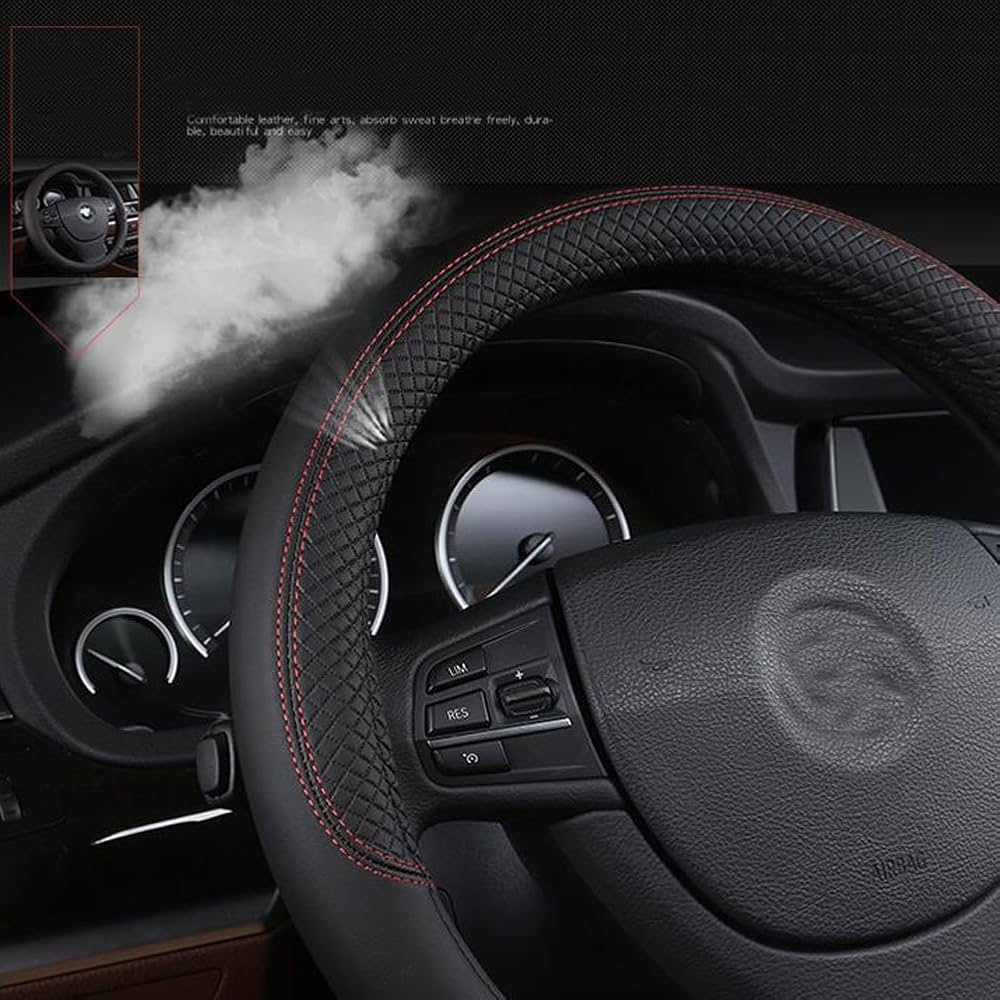 SHIAWASENA Car Steering Wheel Cover